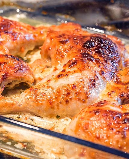 Yogurt Garlic Parmesan Baked Chicken Recipe: A Moist Baked Chicken Recipe Flavored Your Way | Poultry | 30Seconds Food