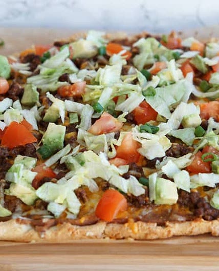 Taco Pizza