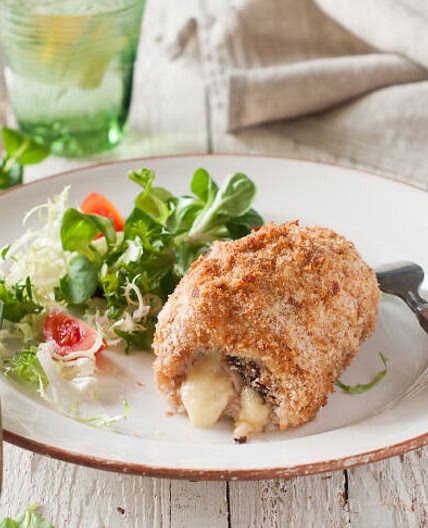 Gruyere and Prosciutto Chicken Cordon Bleu