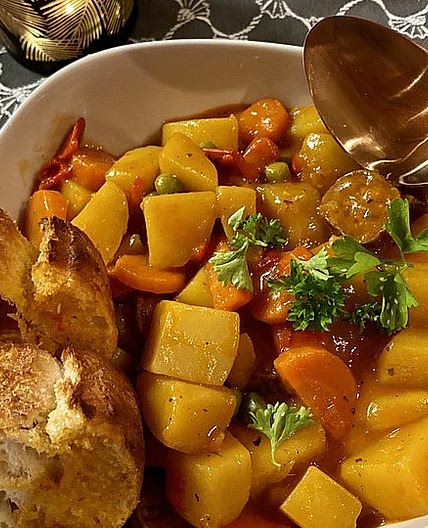 Kartoffelgulasch vegan