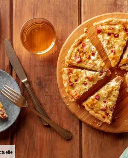 Quiche lorraine de Cyril Lignac