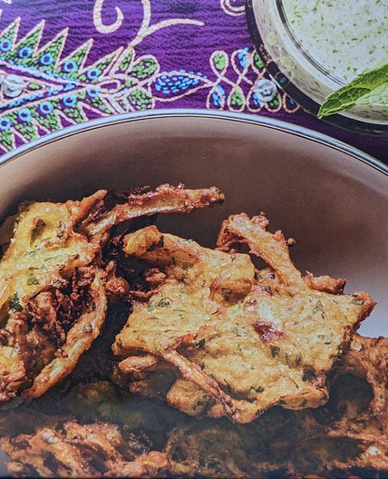Bhajis d'oignons