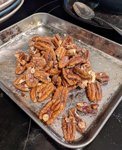 Cinnamon No Sugar Pecans