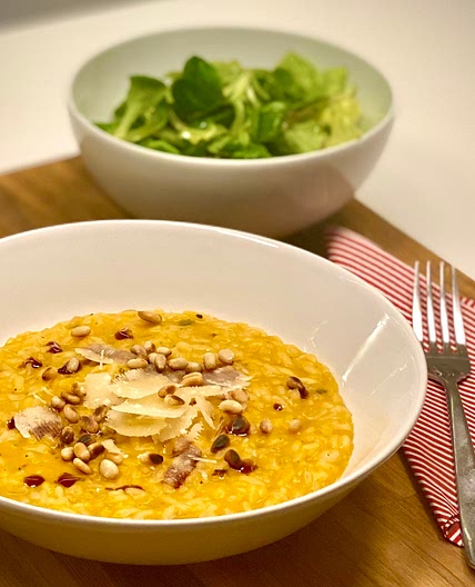 Creamy Butternut Pumpkin Risotto