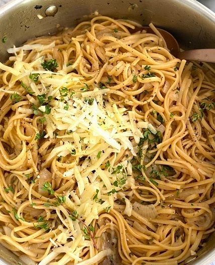 French Onion Pasta