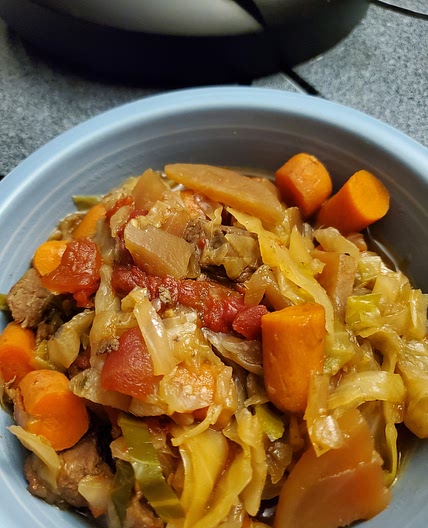Sweet & Sour Cabbage Soup