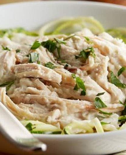 Chicken Zoodle Alfredo