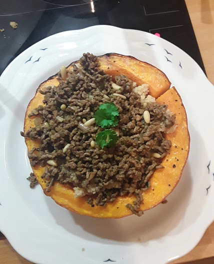 Gefüllte Kürbisse mit Couscous