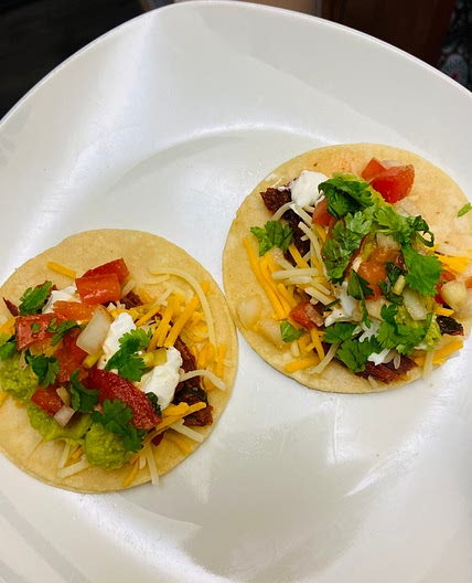 Carne asada tacos 