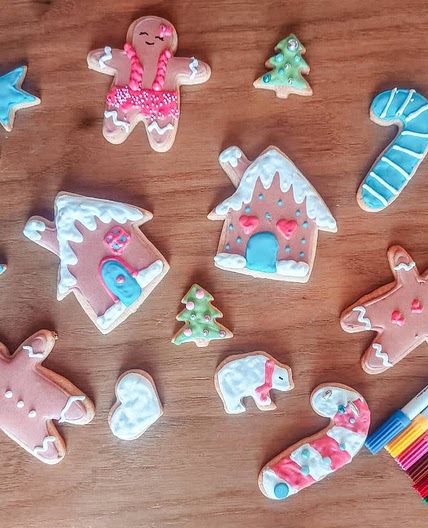 New Year honey cookies