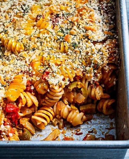 Smoked Paprika Pasta Bake