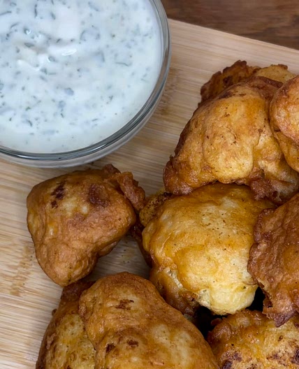 Cauliflower tempura 