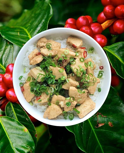 Recipe of Chicken with coffee sauce