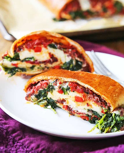Vegetable Stromboli Recipe