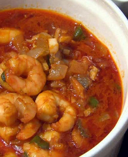 Spanish garlic prawns