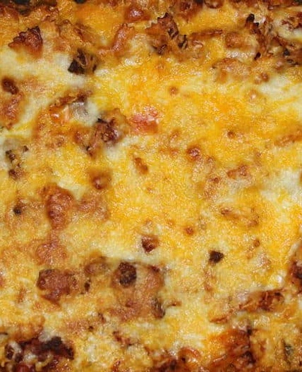 Venison Pizza Casserole