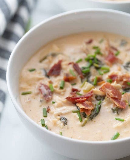 Keto Crack Chicken Bacon Soup