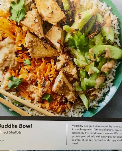 Coconut Tofu Buddha Bowl