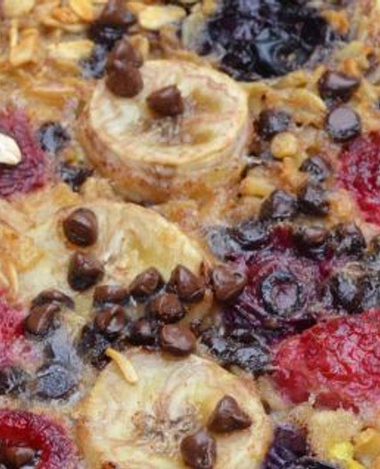 Gluten-Free Baked Oatmeal Casserole