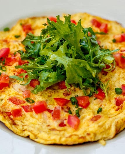Tomato omlette