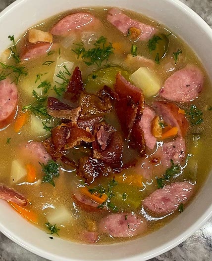 (Paleo, Whole30) Polish Dill Pickle Soup ~ :) — Bottomless Chef