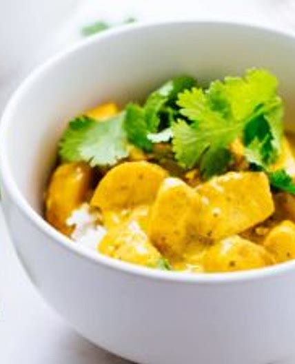 Thai Yellow Chicken Curry with Potatoes