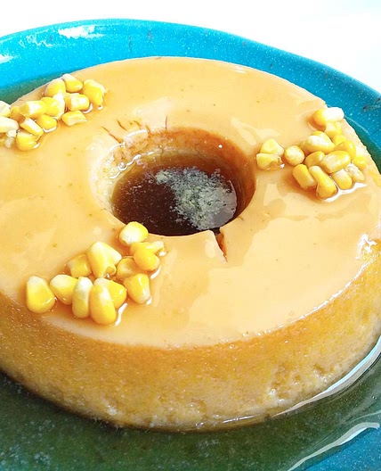 Receta de Flan de elote