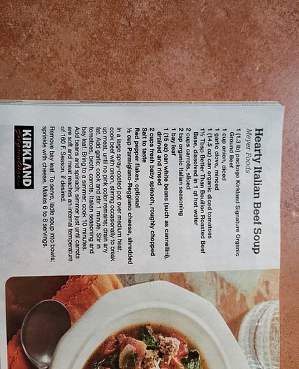 Italian Beef Soup