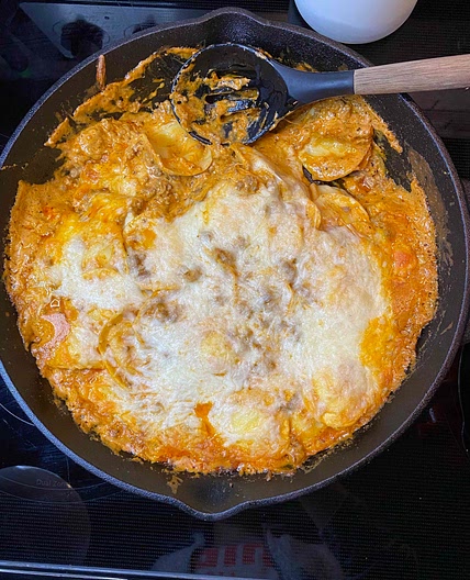 Creamy & Cheesy Tortellini 