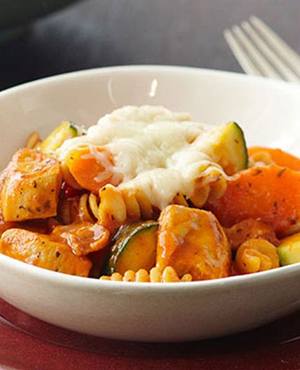 Chicken with Vegetable Marinara Sauce