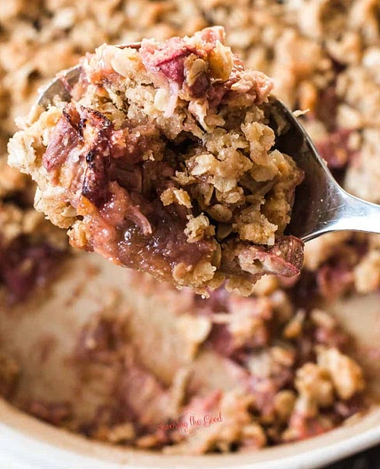 Rhubarb Crumble