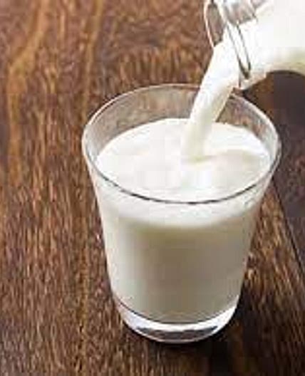 Ptit déj : Verre de lait