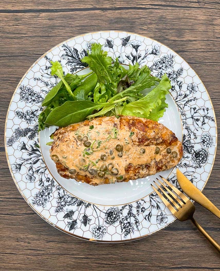Dijon Mustard Cream Chicken 