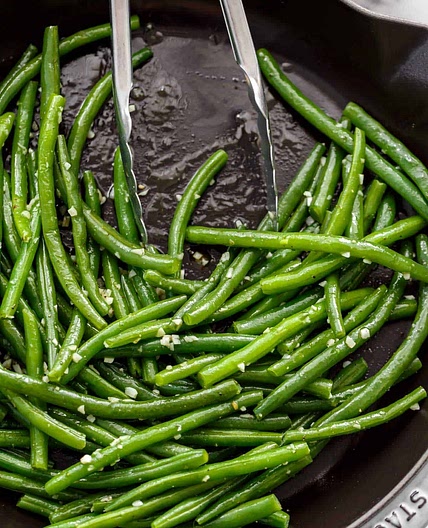 Easy Roasted Green Beans