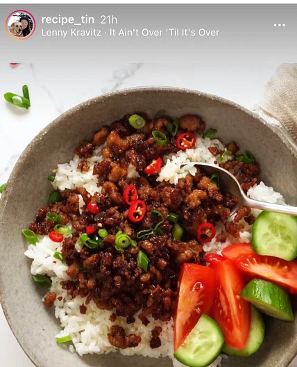 Vietnamese Pork Bowl
