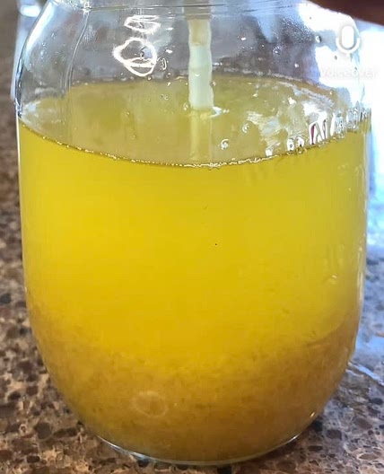 Home made citrus body oil or conditioner 
