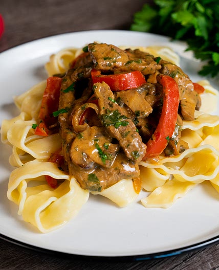 Pureety Low Calorie Beef Stroganoff