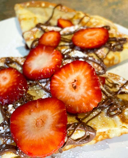 Crepes with Nutella