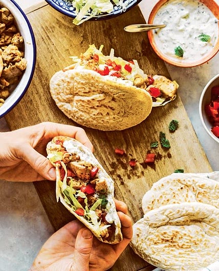 Healthy Chicken Gyros