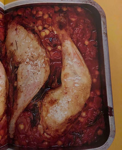 Chicken with Chorizo, Chickpeas & Tomatoes