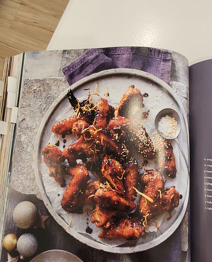 Sticky Wings with Sesame Salt