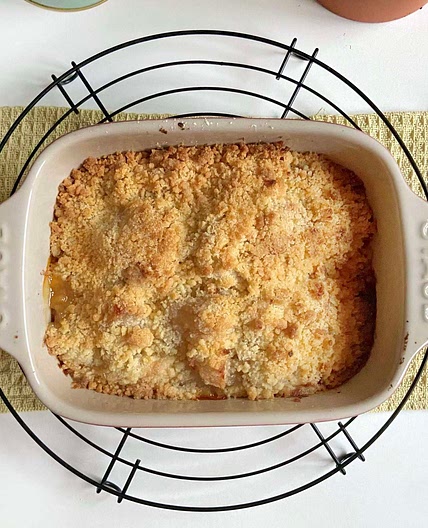 Crumble de poires 🍐 