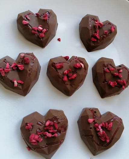 5 minutes Valentine's chocolates👌💗!!!