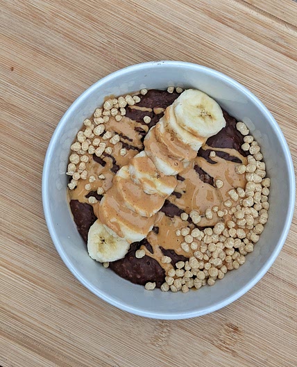Chocolate Protein Oatmeal