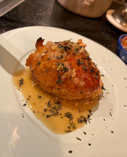 Pan roasted lemon chicken 
