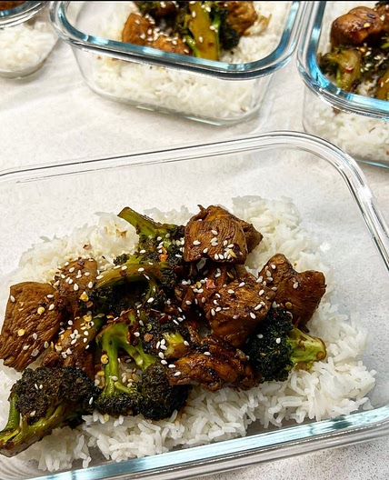 Sticky Sweet Chicken & Broccoli