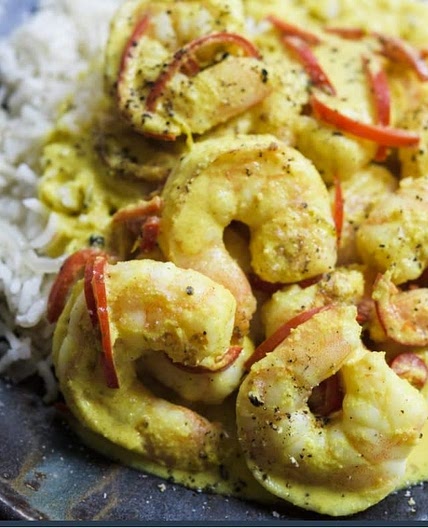 Singapore Shrimp Curry