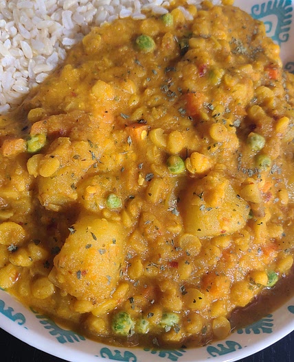 Split pea stew