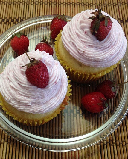 Receita de Cupcakes de microondas