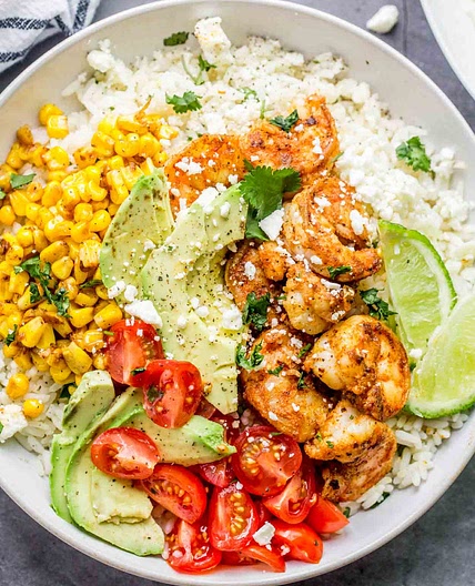 Shrimp Rice Bowl